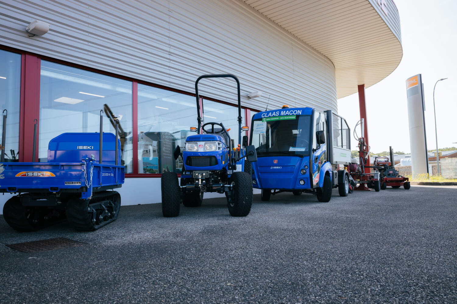 Tracteurs de marques Iseki
